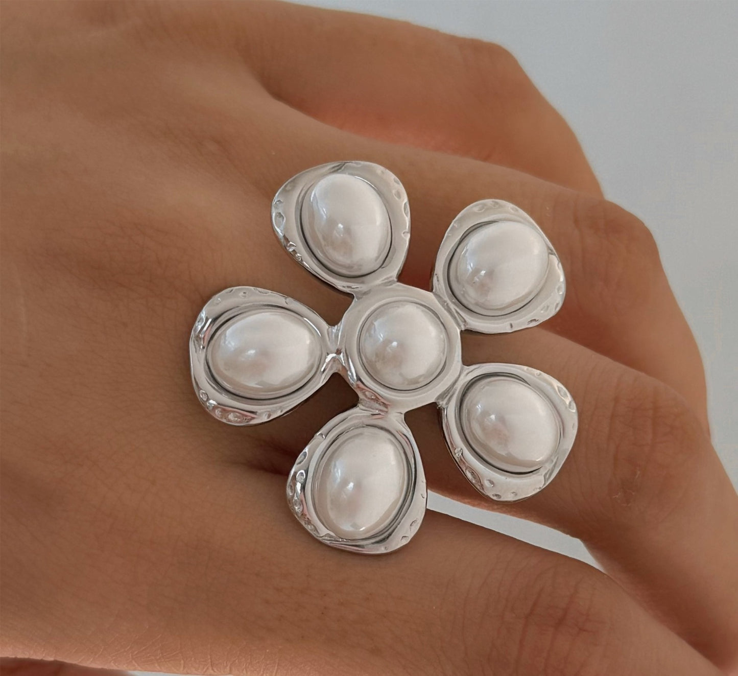 sortijas de flor