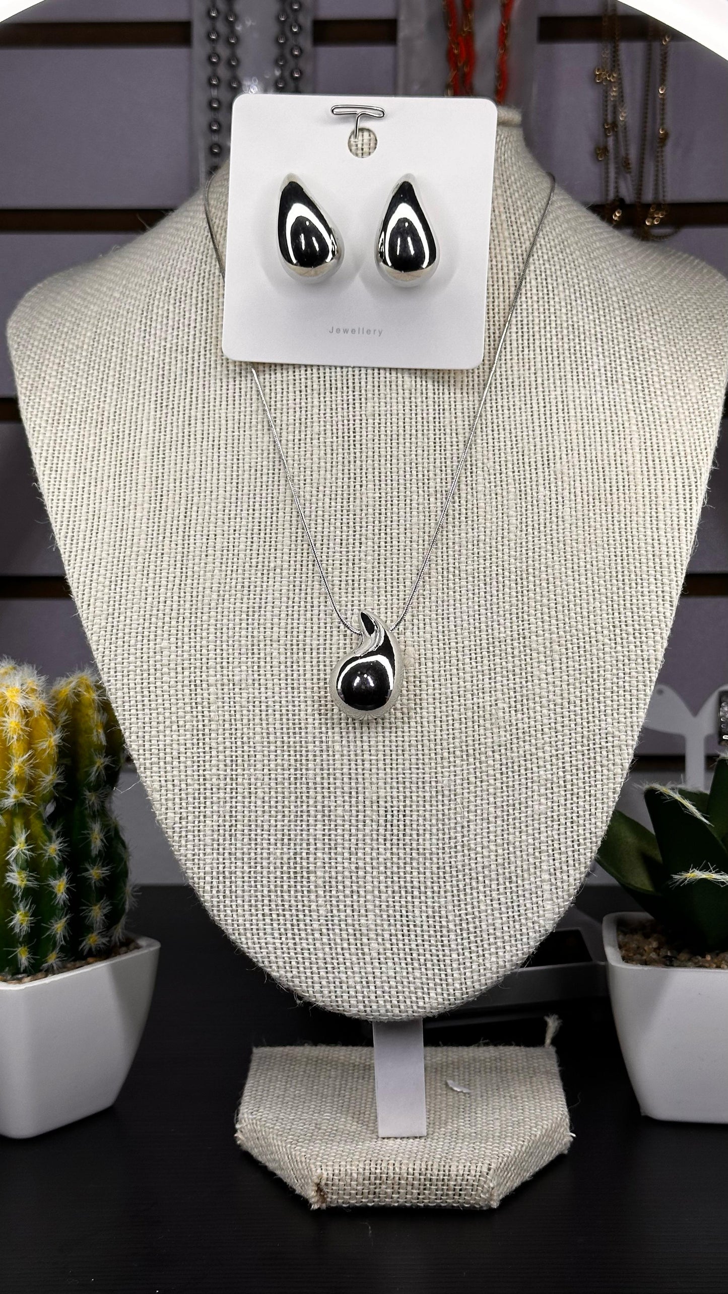 Set de gotas Plata