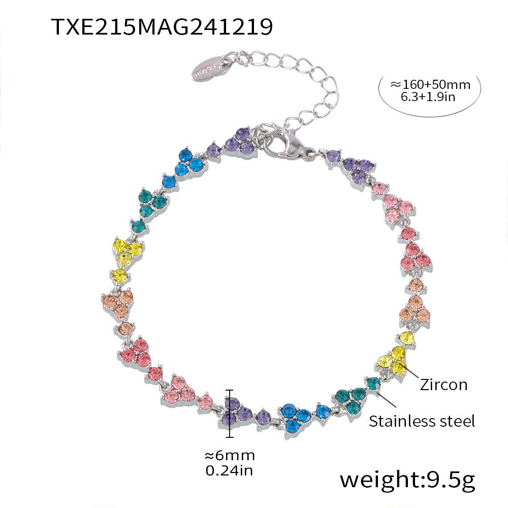 Pulsera piedras Circón