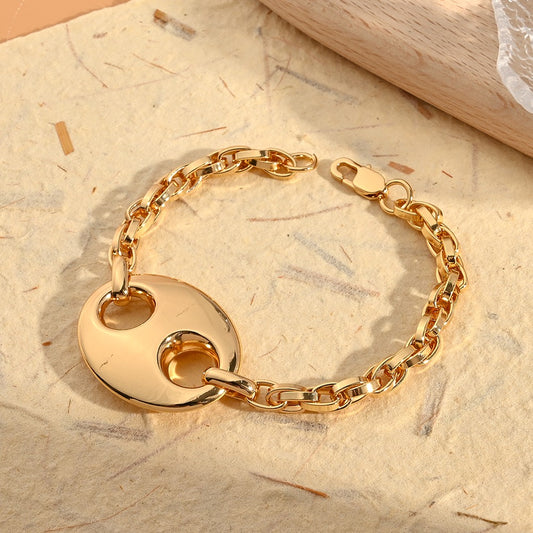 Pulsera dorada Gc