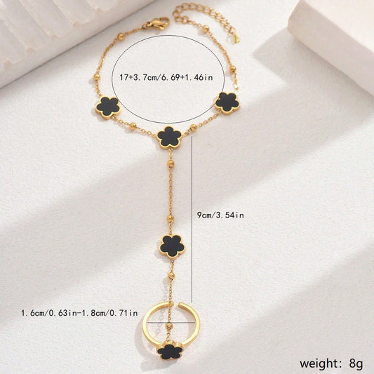 Pulseras con sortija / Hand harness