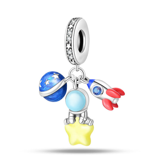 Charm Pandora Astronauta, S925