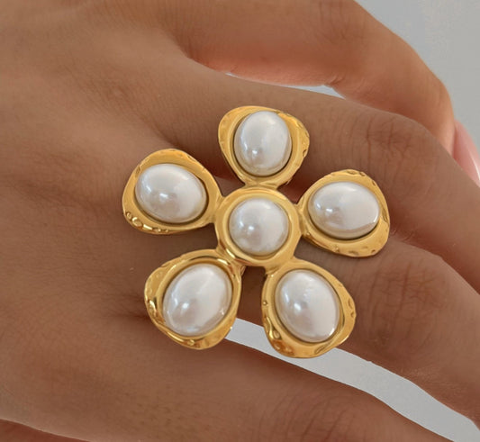 sortijas de flor