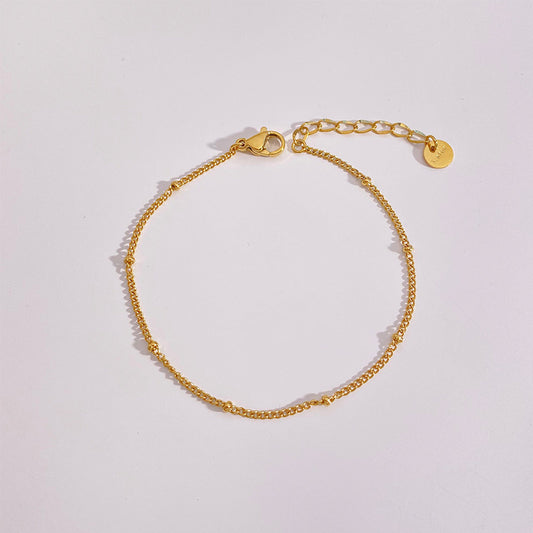 Pulsera de bolitas tobilleras