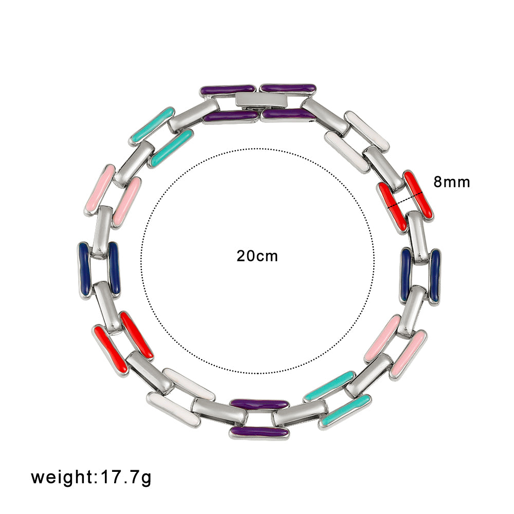 Pulsera multicolor
