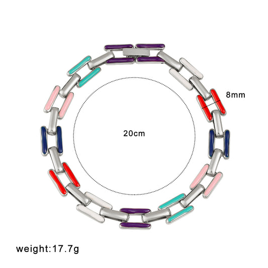 Pulsera multicolor