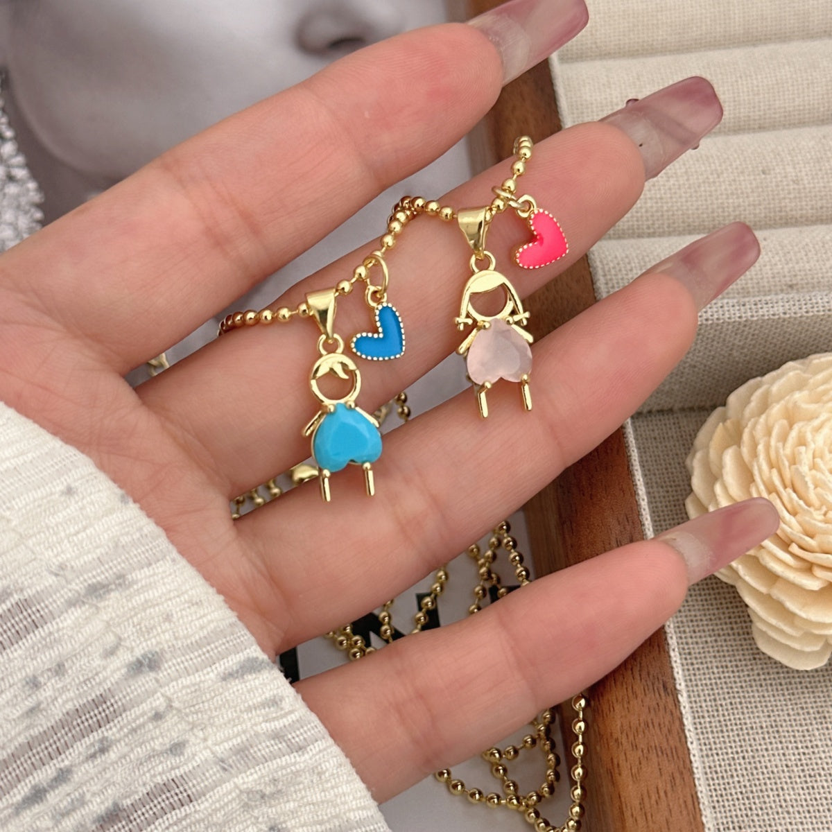 Cadena de Niño o Niña Dorada