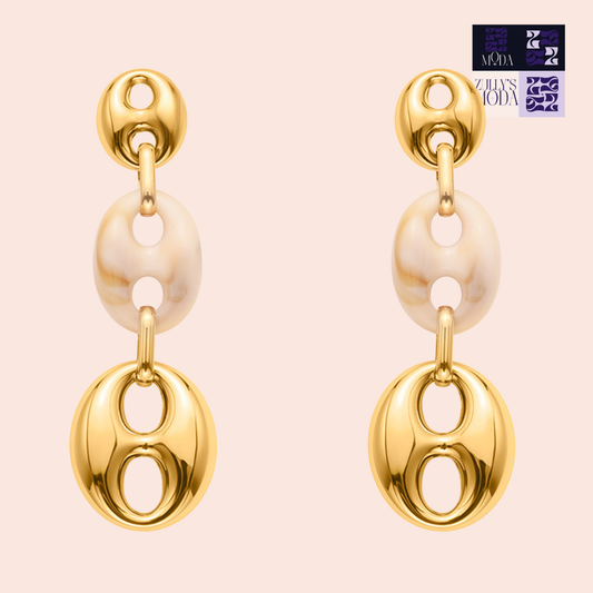 Pantallas GG doradas y crema