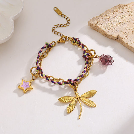 Pulsera con hilo